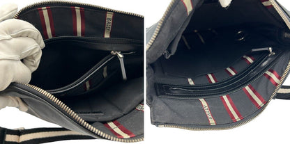 BALLY バリー TUSTON-SM ショルダーバッグ ブラック メンズ 鞄 ブランド 斜め掛け レザー 本革 中古 W４
