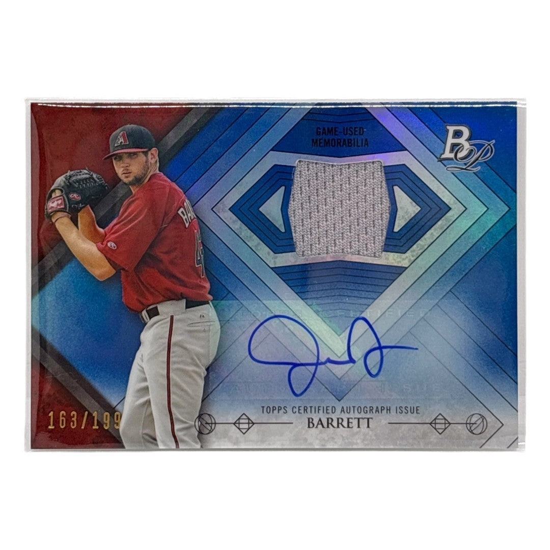 TOPPS MLBカード BOWMAN PLATINUM JAKE BARRETT ARIZONA DIAMONDBACKS /199 #AR-JB 中古 IT1