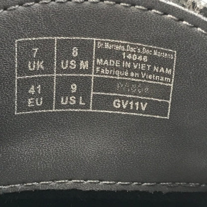 Dr.Martens ドクターマーチン 3ホールシューズ 14046 メンズ UK7 26cm ブラック 革靴 レザー カジュアル 中古 KW1