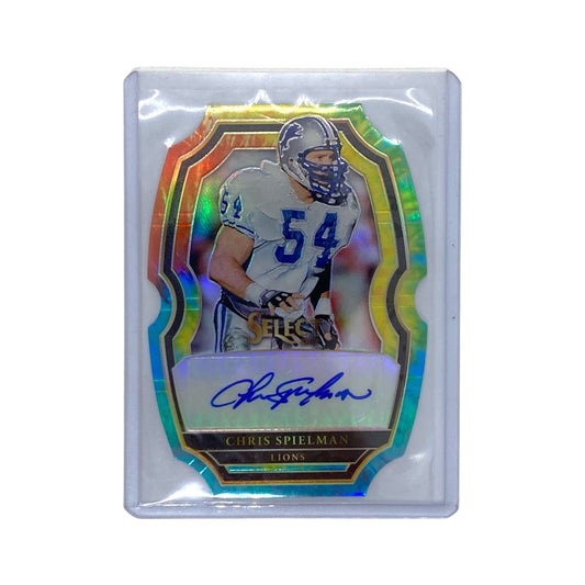 PANINI NFLカード SELECT PRIZM CHRIS SPIELMAN DETROIT LIONS 06/10 #SP-CS 中古 IT2