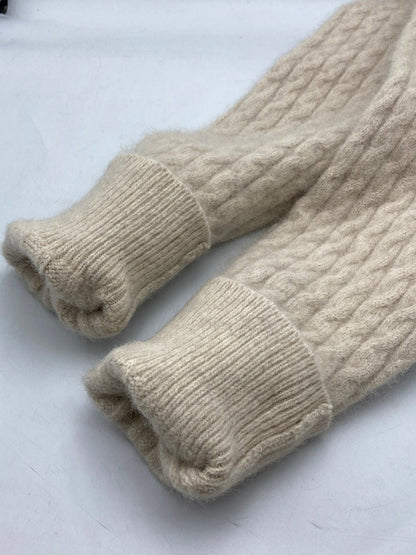 ROPE ロペ フォックスファー 46％ ケーブルニット レディース 中古 D4