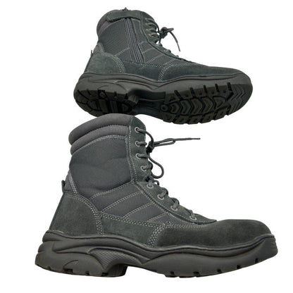 NORTIV ノーティブ 8 メンズ ミリタリー タクティカル ワークブーツ サイドジッパー 30cm 靴 シューズ 秋 冬 中古 W４