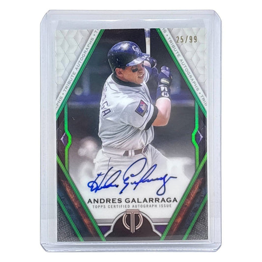 TOPPS MLBカード TRIBUTE ANDRES GALARRAGA COLORADO ROCKIES /99 #TA-AG 中古 IT1