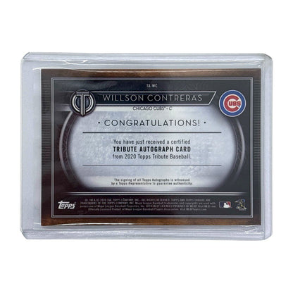TOPPS MLBカード TRIBUTE WILLSON CONTRERAS CHICAGO CUBS 143/199 #TA-WC 中古 IT1