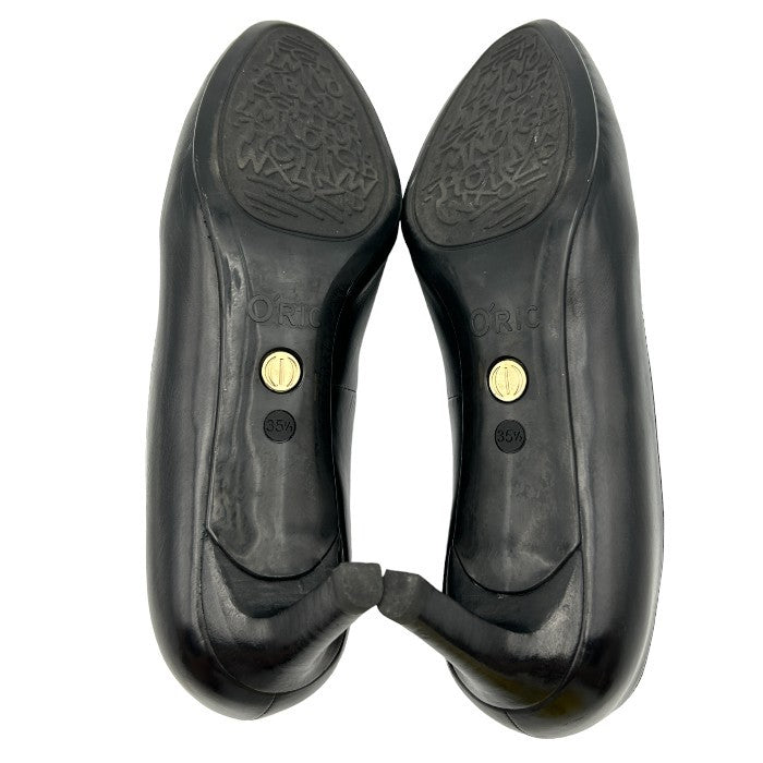 O'RIC オーリック GILLES ラウンドトゥ レディース パンプス 35 1/2 (約22.5cm)  中古 W４