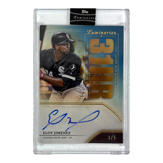 未開封品 TOPPS MLBカード LUMINARIES ELOY JIMENEZ CHICAGO WHITE SOX 1/5 #HRK-EJ 中古 IT1
