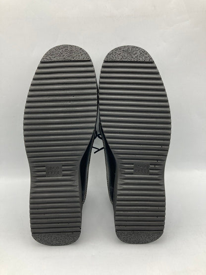 PIERRE RICCI ピエールリッチ 山羊革 4E 軽量 エアウォーキングシューズ ブラック サイズ24.0cm 中古 D4