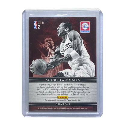 PANINI NBAカード MASTARFUL MARKS ANDRE IGUODALA 76ERS /50 #2 中古 IT2