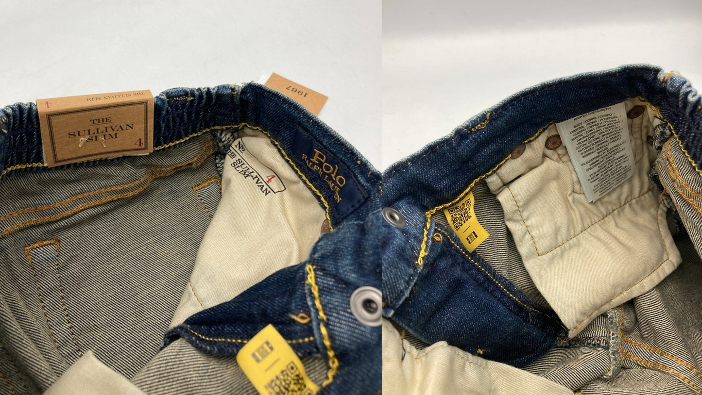 POLO RALPH LAUREN ポロラルフローレン キッズ SULLIVAN SLIM ストレッチジーンズ サイズ110cm 中古 D4
