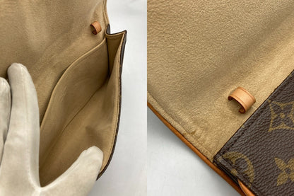 LOUIS VUITTON ルイヴィトン モノグラム ポシェットツイン GM ショルダーバッグ M51852 中古 D4