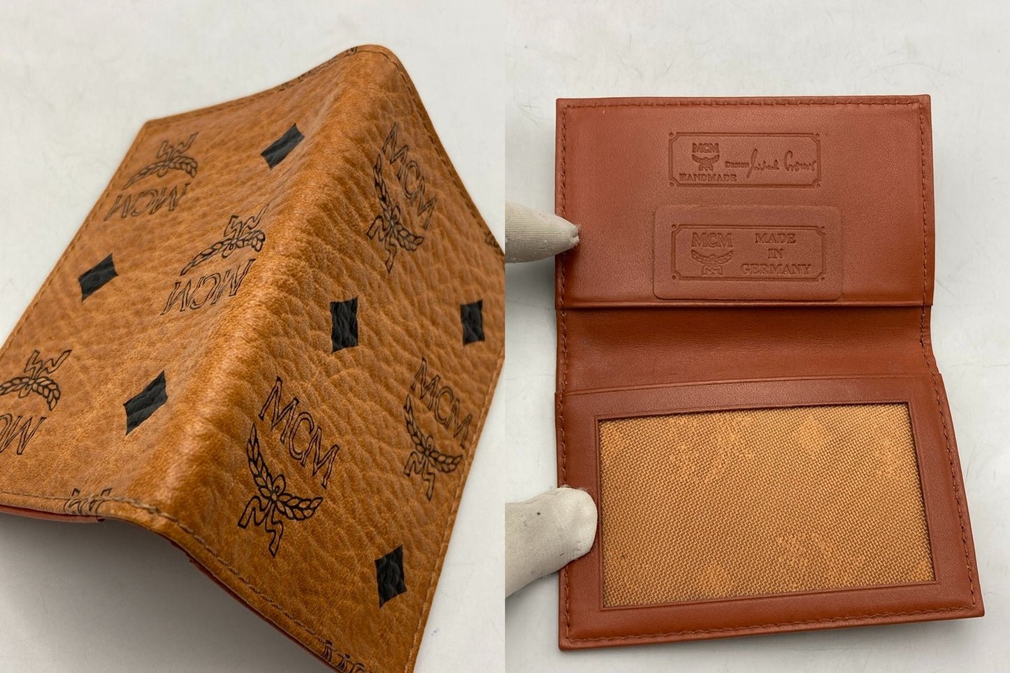 MCM エムシーエム ヴィセトス柄 パスケース カードケース 定期入れ 中古 D4