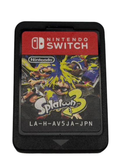 スプラトゥーン3 Nintendo Switch 専用ソフト ニンテンドー スイッチ 任天堂 ゲーム ソフトのみ ケースなし 中古 W1