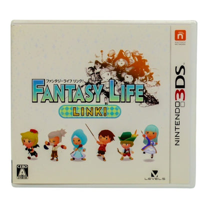 LEVEL5 Nintendo3DS ファンタジーライフ LINK! 中古 a1