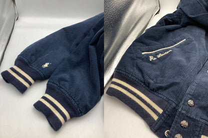 Polo Ralph Lauren ポロラルフローレン コーデュロイ レタージャケット サイズS メンズ 中古 D4