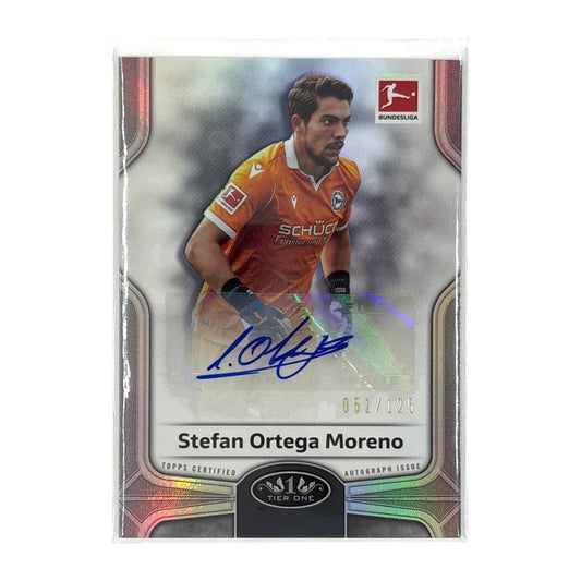TOPPS サッカーカード TIER ONE STEFAN ORTEGA MORENO ARMINIA BIELEFELD 051/125 #BO-SO 中古 IT1