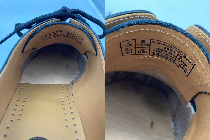 Dr.Martens ドクターマーチン 1461 3ホールシューズ AW006 サイズUK7 中古 D4