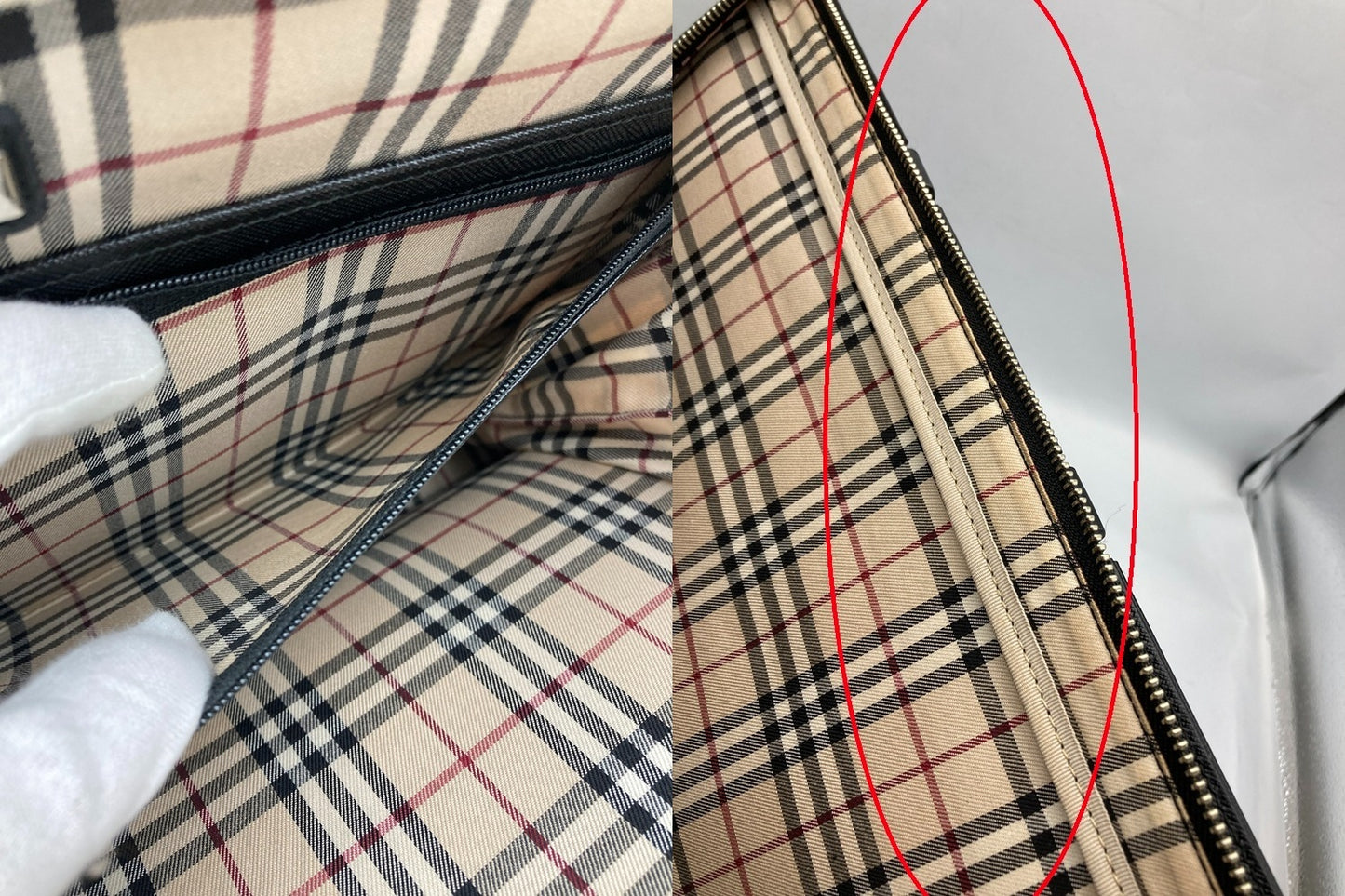 BURBERRY バーバリー レザー ブリーフケース/ビジネスバッグ 中古 D4