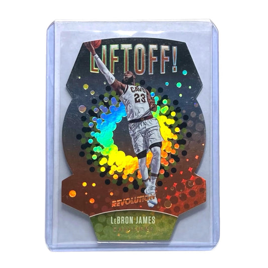 PANINI NBAカード REVOLUTION DIE CUT LEBRON JAMES CLEVELAND CAVALIERS #5 中古 IT2