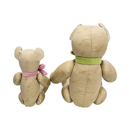 MaxMara  マックスマーラ オリジナル テディベア ペア クマ ぬいぐるみ 2体セット ベージュ 中古 T1