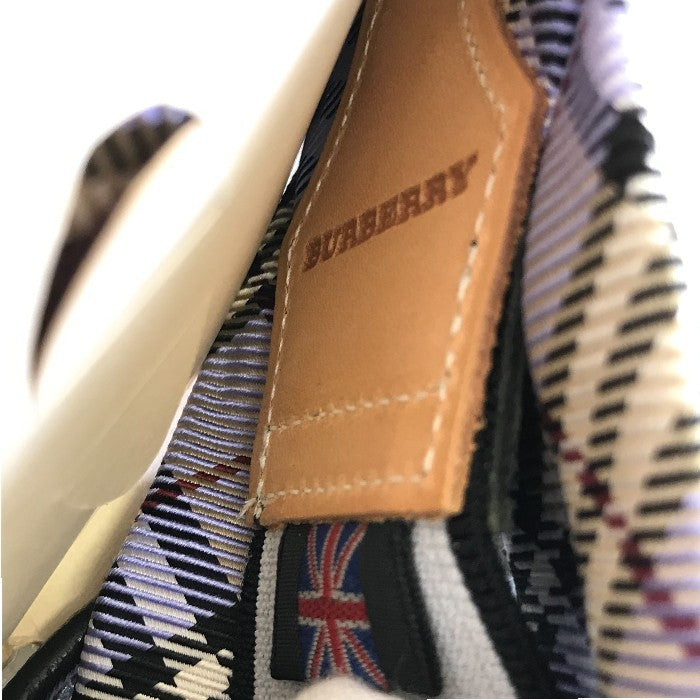 BURBERRY バーバリー サスペンダー チェック柄 メンズ 小物 服飾 中古 W1