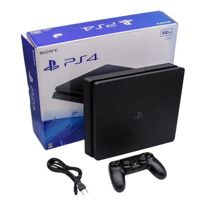 SIE PlayStation 4 ジェット・ブラック 本体 500GB CUH-2000AB01 中古 a1