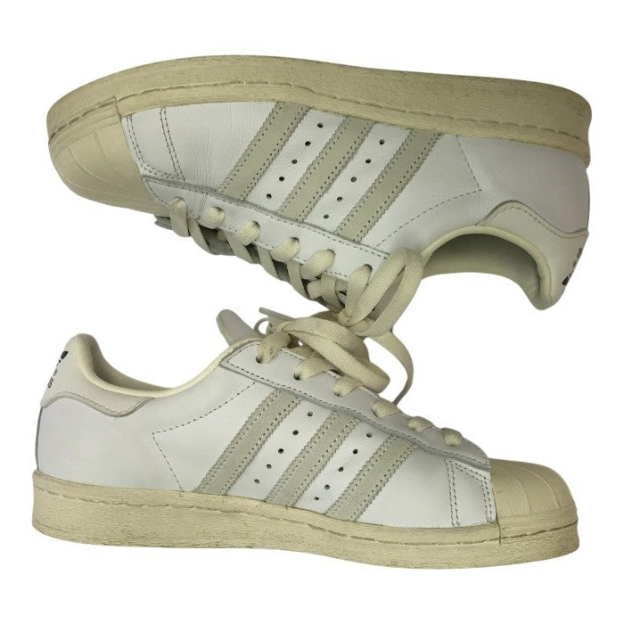 adidas × URBAN RESEARCH DOORS スーパースター スニーカー レディース ローカット SUPERSTAR シンプル ホワイト 24.0cm ID5113 中古 T1
