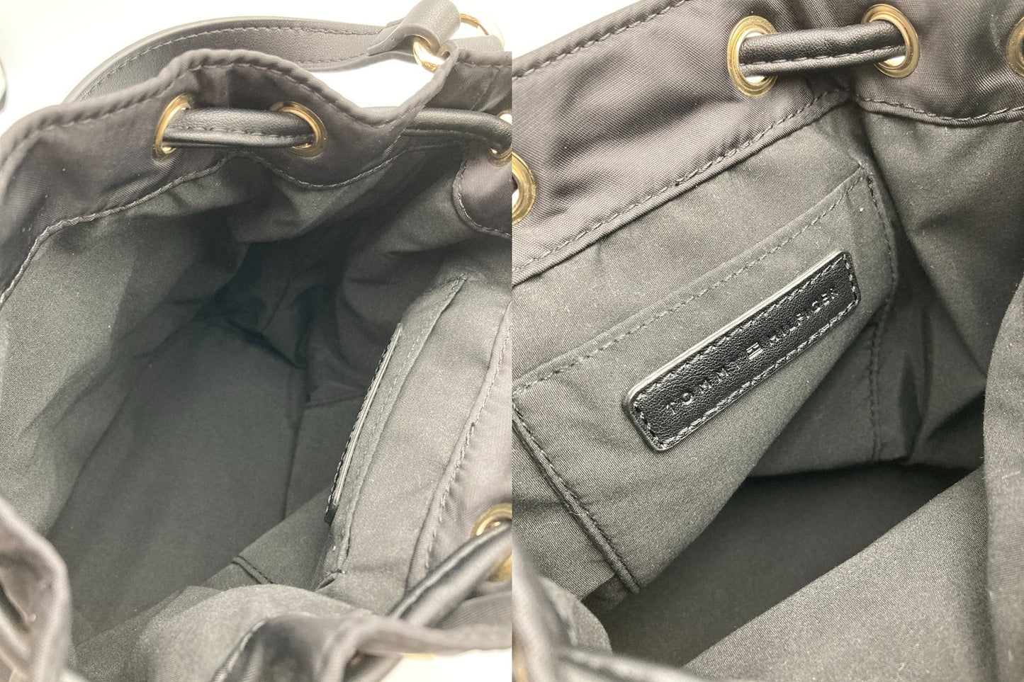 TOMMY HILFIGER トミーヒルフィガー 3WAY バケットバッグ AW12468 BDS 中古 D4