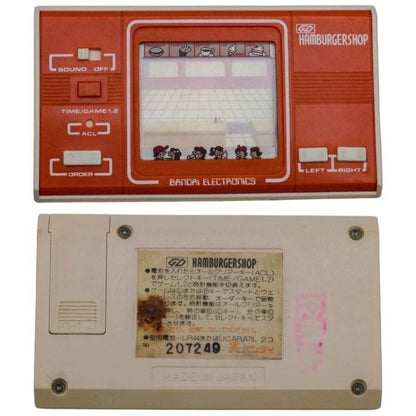 BANDAI HAMBURGER SHOP ハンバーガーショップ バンダイ ゲームデジタル LSIゲーム 中古 a1