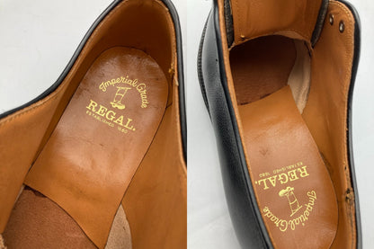 REGAL リーガル インペリアルグレード プレーントゥ 外羽根 レザーシューズ 2236 サイズ25.5cm 中古 D4