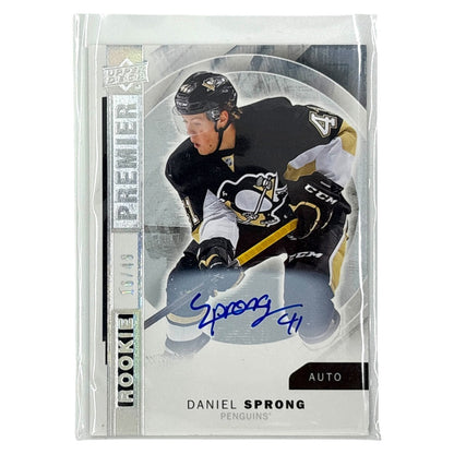 UPPER DECK NHLカード PREMIER DANIEL SPRONG PENGUINS /49 #R-8 中古 IT1
