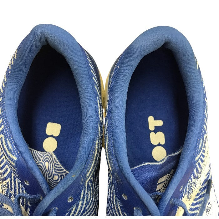 adidas アディダス アディゼロジャパン5 メンズ オールシーズン ランニングシューズ ブルー 30㎝ ART FX0043 中古 N1