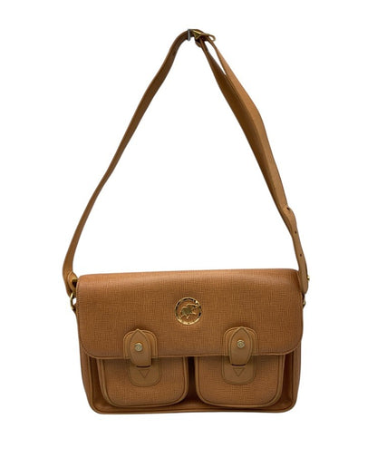 HUNTING WORLD ハンティングワールド レザー ショルダーバッグ 中古 D4