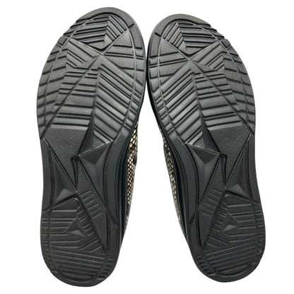 fitfit フィットフィット パイソン調 レザー バレエ スニーカー 23.5cm 靴 シューズ レディース 中古 W４