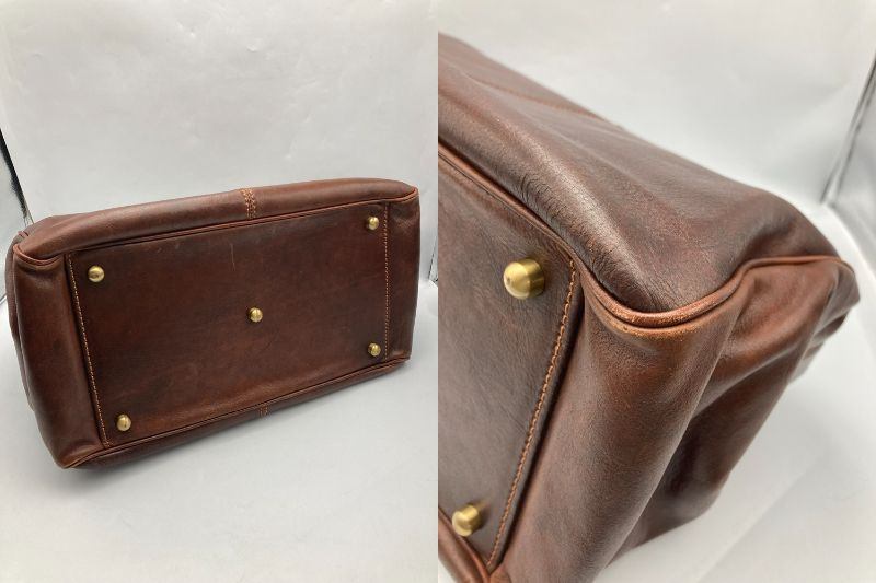 THE BRIDGE ザ ブリッジ レザー ドクターズバッグ ダレスバッグ 中古 D4