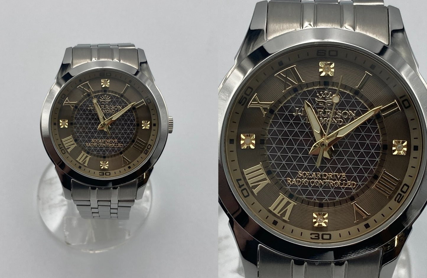 J.HARRISON ジョンハリソン ソーラー電波 腕時計 JH-082A 中古 D4