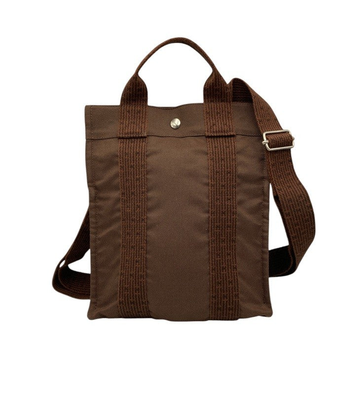 HERMES エルメス エールライン サックアドPM リュックサック バックパック ブラウン 中古 D4