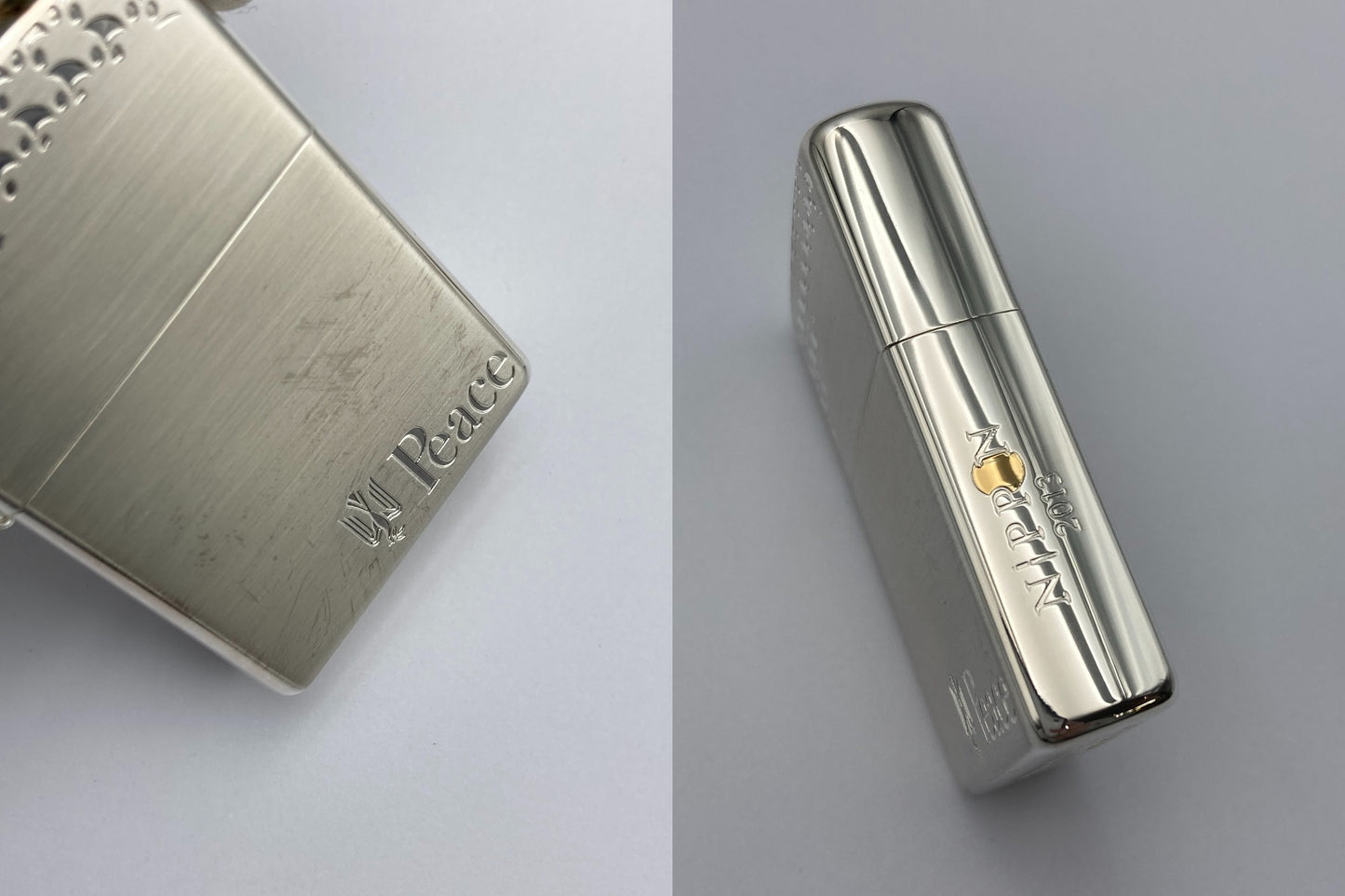 ZIPPO 2013 JT懸賞当選品 Peace ジッポーライター 中古 D4