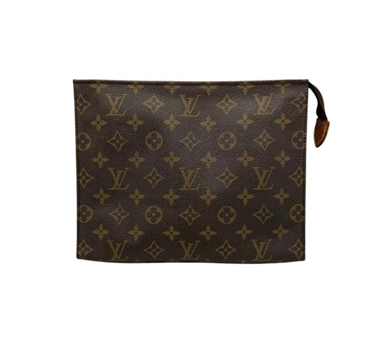 LOUIS VUITTON ルイヴィトン モノグラム ポッシュ トワレット26 化粧ポーチ M47542 中古 D4