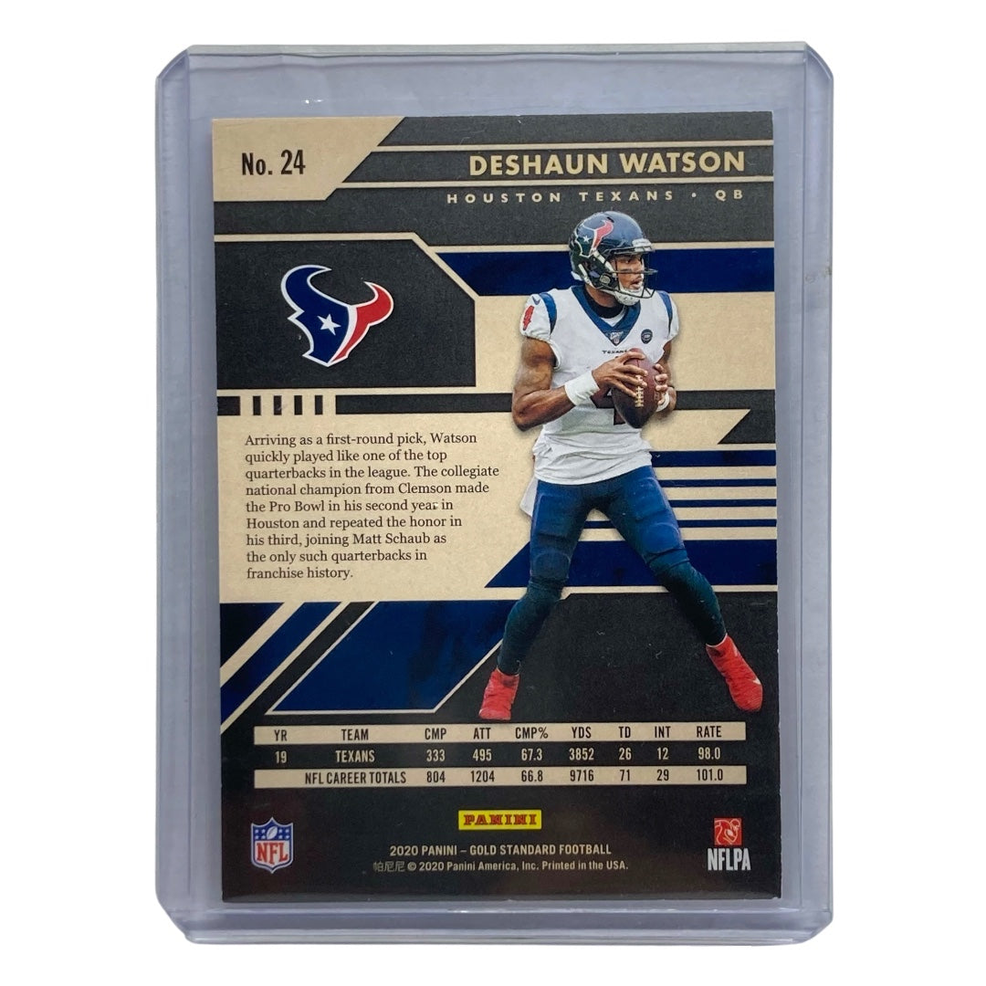 PANINI NFLカード GOLD STANDARD DESHAUN WATSON TEXANS 33/75 #24 中古 IT2