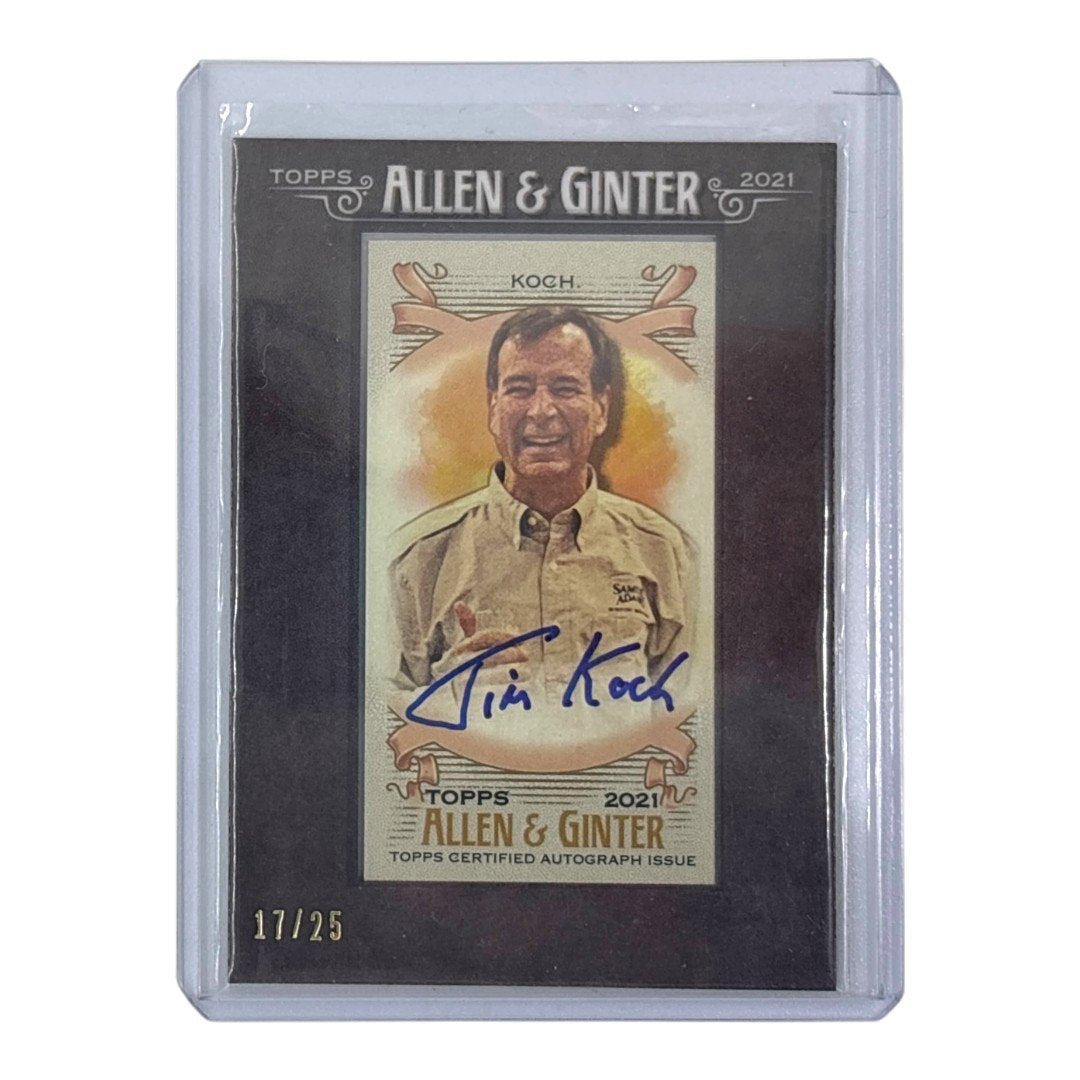 TOPPS MLBカード ALLEN & GINTER JIM KOCH /25 #FMA-JK 中古 IT1