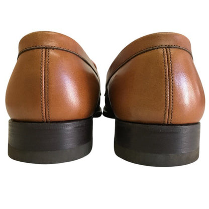 Burberrys バーバリーズ ローファー ブラウン 24 1/2 EE 靴 シューズ レザー 本革 メンズ 中古 W1