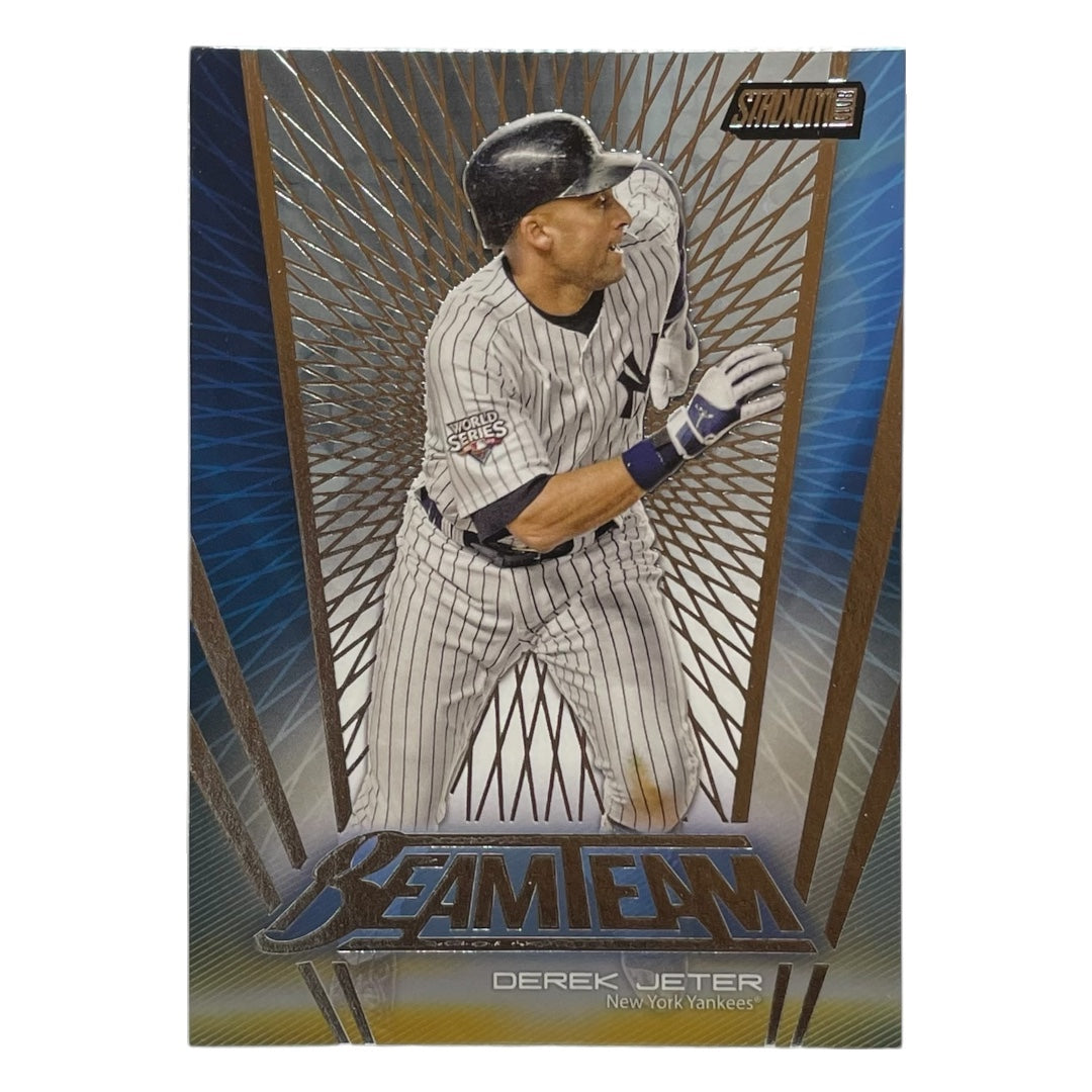 TOPPS MLBカード STADIUM CLUB DEREK JETER NEW YORK YANKEES #BT-DJ 中古 IT2