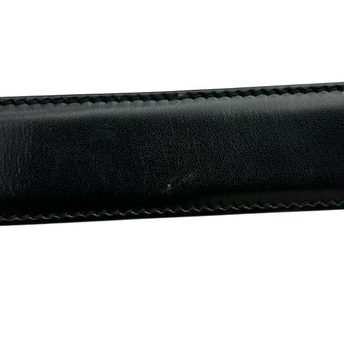 Salvatore Ferragamo サルヴァトーレ フェラガモ リバーシブル ベルト レザー メンズ シンプル ブラック ブラウン 中古 W４