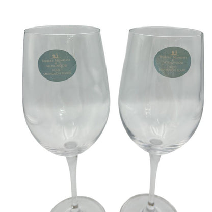WEDGWOOD ROBERT MONDAVI ワイングラス ペア ウェッジウッド ロバートモンダヴィ ブランド 洋食器 アルコール 中古 W４