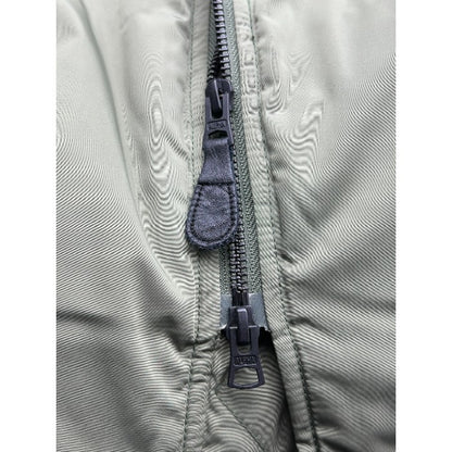 ALPHA INDUSTRIES SENSE OF PLACE アルファインダストリーズ センスオブプレイス ノーカラーコート M レディース MA-1 アウター 秋 冬 カーキ 中古 W４
