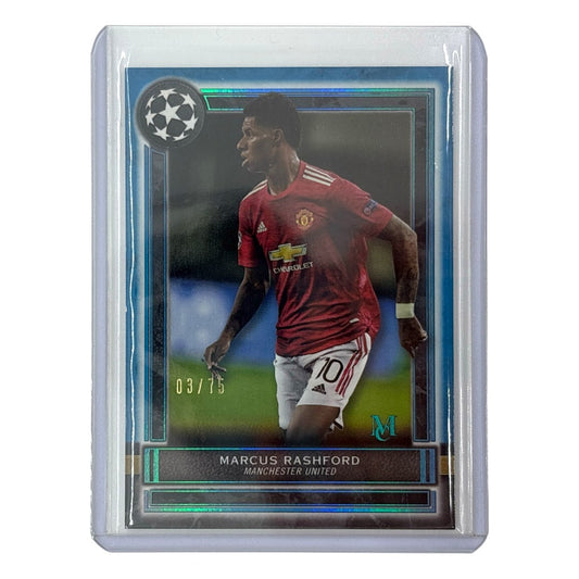 TOPPS サッカーカード MUSEUM COLLECTION MARCUS RASHFORD MANCHESTER UNITED 03/75 #20 中古 IT1