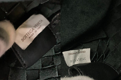 BOTTEGA VENETA ボッテガヴェネタ イントレチャート ブリーフケース ブラック 中古 D4