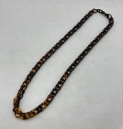 本鼈甲 べっ甲 チェーンネックレス 中古 D4
