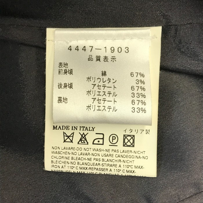 ヴィヴィアンウエストウッドマン ジレ メンズ チェック柄 ベスト オーブボタン ネイビー/ブラック 46サイズ 4447-1903 中古 T1