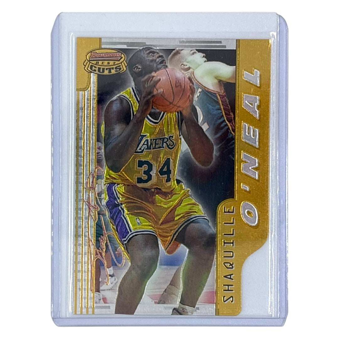 TOPPS NBAカード BOWMANS BEST CUTS SHAQUILLE O'NEAL LAKERS #BC7 中古 IT1